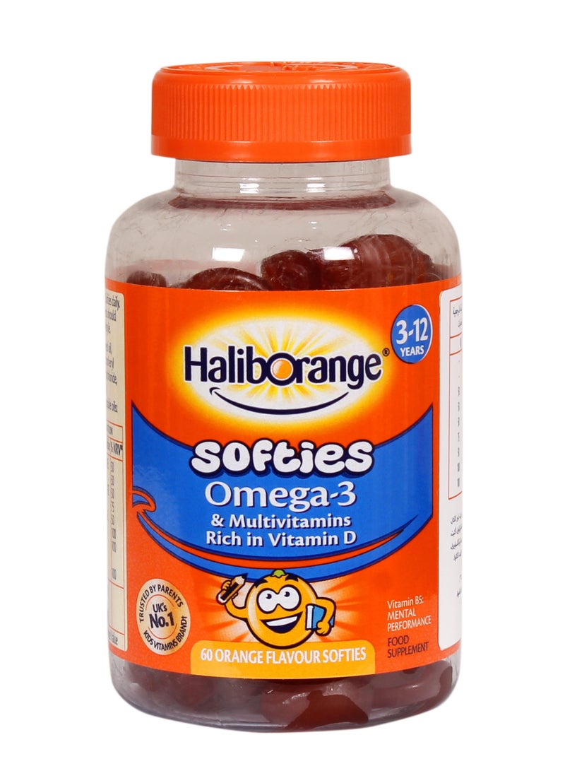 Haliburang Omega 3 for Teenagers - 60 Candy Pieces